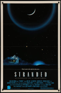 An original movie poster for the film Stranded