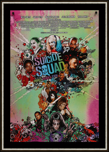 An original vintage movie poster for Suicide Squad