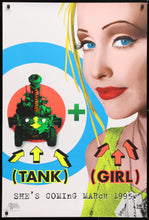 Load image into Gallery viewer, An original movie poster for the film Tank Girl