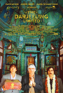 The Darjeeling Limited - Minimalist Wes Anderson Movie Poster — Posteritty