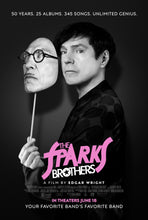 Load image into Gallery viewer, An original movie poster for the Edgar Wright film The Sparks Brothers
