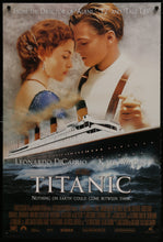Load image into Gallery viewer, An original movie poster for Titanic