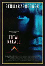 Load image into Gallery viewer, An original movie poster for the film Total Recall