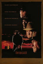 Load image into Gallery viewer, An original movie poster for the Clint Eastwood film Unforgiven