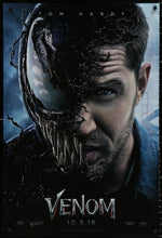 Load image into Gallery viewer, An original movie poster for the film Venom with Tom Hardy