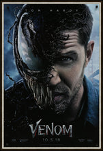 Load image into Gallery viewer, An original movie poster for the film Venom with Tom Hardy