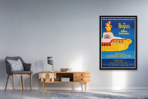 An original movie / film poster for The Beatles' Yellow Submarine