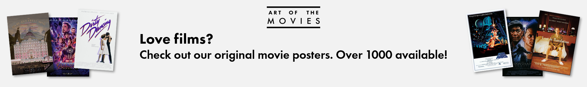 Fantastic original movie posters from Art of the Movies